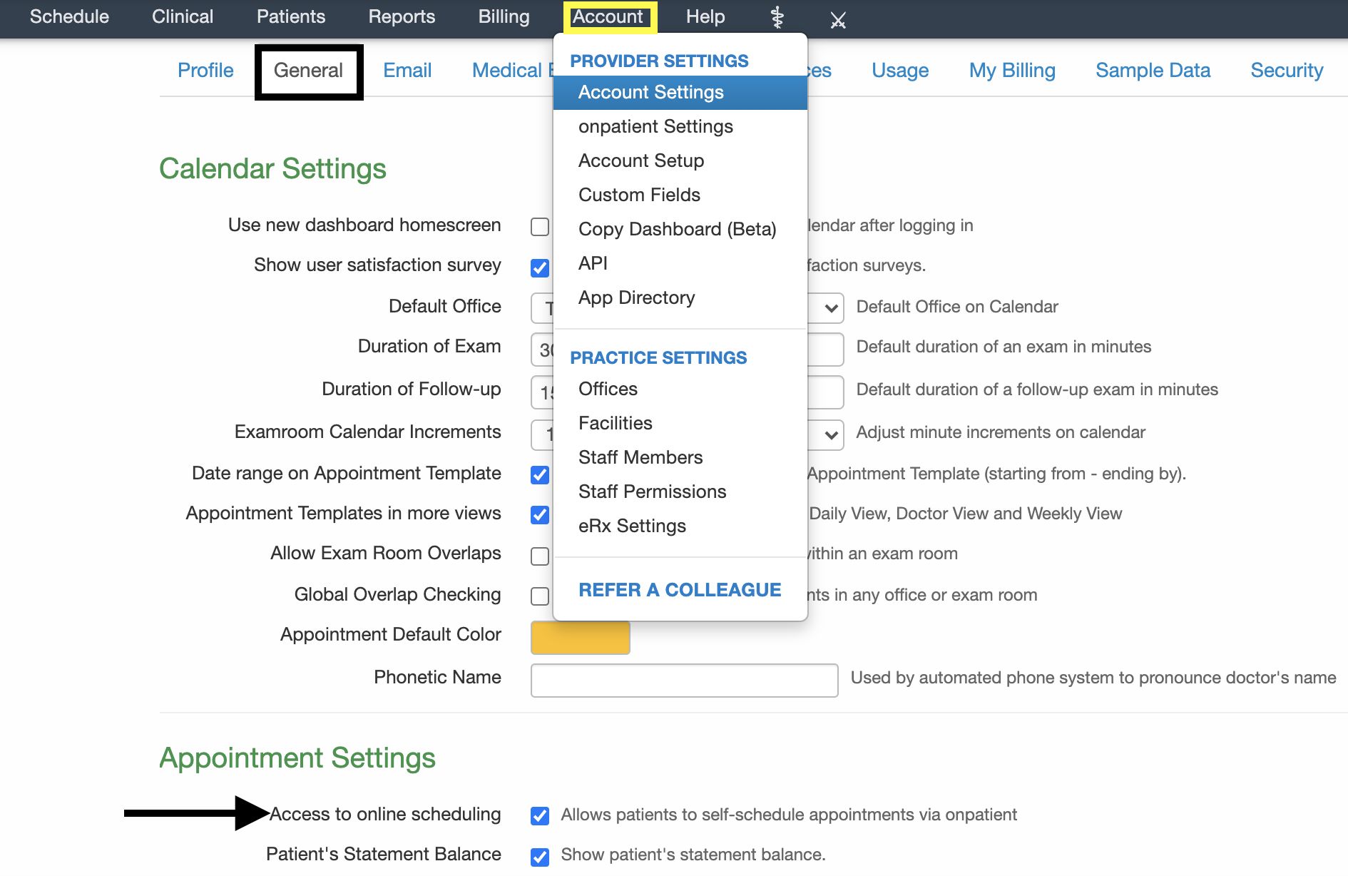 Account_Account_Settings_General_Access_to_online_Scheduling.png
