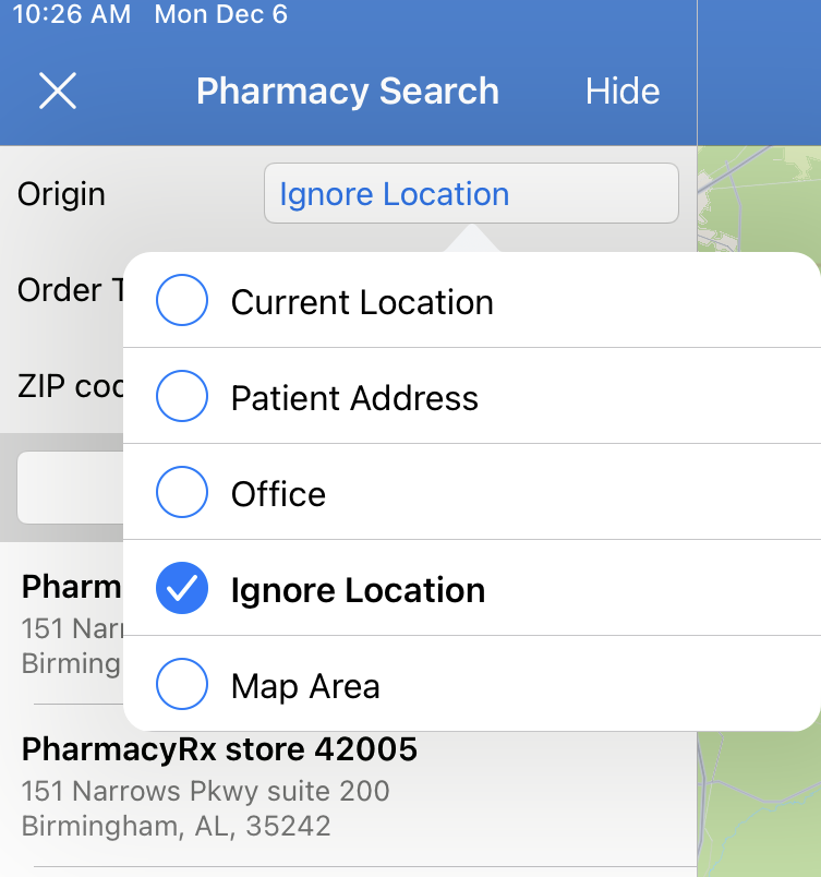 Pharmacy_Search_Ingore_Location.PNG